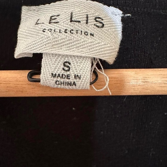 Le Lis Black Collection Knit Corset Top Small - Picture 4 of 5